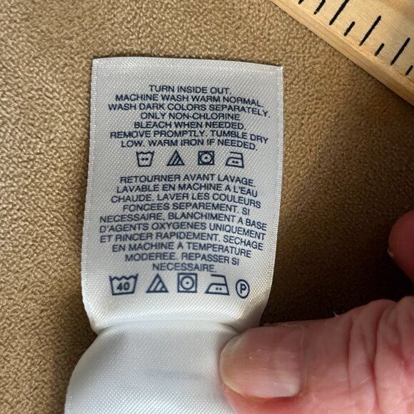 Lands' End Mock Neck Top Mint Green Size M - Picture 6 of 8